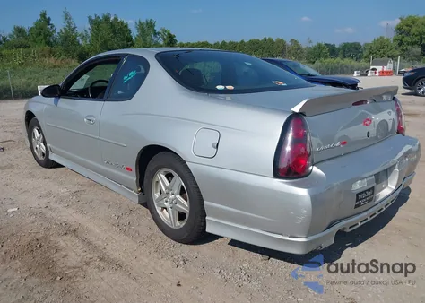 2001 Chevrolet Monte Carlo Ss из США, поврежденный, VIN 2G1WX15K519303054